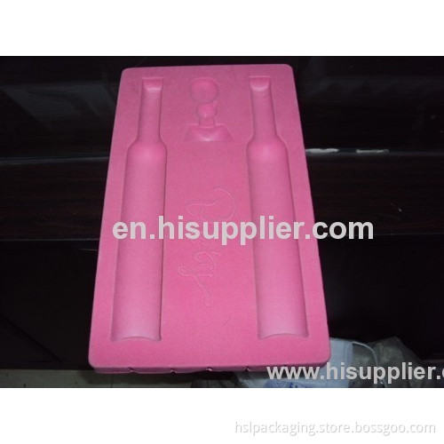 Plastic Flocked Blister Packaging Tray For Jewelry / Gifts